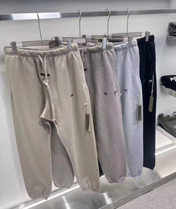 Pantaloni Sportivi Stile ESS a Doppia Linea, Unisex, Casual, Larghi e Affusolati, Stile Americano per Autunno e Inverno - Product Image 2
