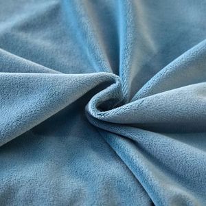 Juego de Funda Nórdica Personalizado con Bordado de Terciopelo Cristal, 4 Piezas, Ropa de Cama de Franela Color Coral Leche - Product Image 2