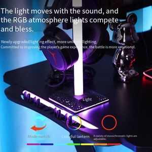 Hiện đại RGB chơi game Bảng điều chỉnh chiều cao văn phòng nhà Máy Tính Xách Tay PC Bàn bán buôn hiện đại chơi game bảng - Product Image 6