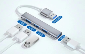 Hai-in-một USB A + USB C HUB cho máy tính xách tay USB3.0 Adapter nhanh USB Hub - Product Image 5