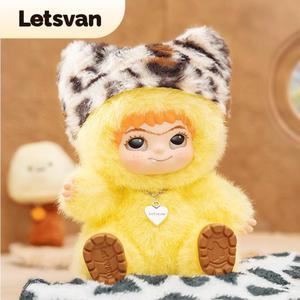 Letsvan Wakuku Fun Party Series Fuzzy Trendy Figurines en peluche ABS PVC Boîte aveugle Porte-clés Mystère Collection <span class=keywords><strong>Cadeau</strong></span> Suspendu - Product Image 6