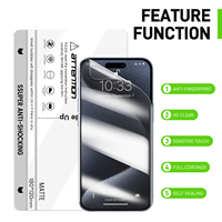 Film protecteur d'écran en hydrogel TPU liquide nano anti-traces de doigts, souple et incassable, en rouleau, pour téléphones mobiles, vente en gros en vrac pour le bricolage
