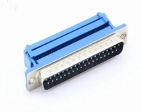 Conector de tipo de prensa de cabeza macho y hembra DB25 DB9 DB15 DB25 de 37 pines, conector D Sub, conector D, Conector de 15P y 25P de 9, 15, 25 y 25 pines