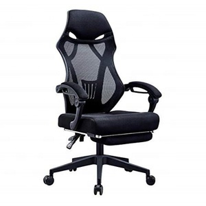 Chaise <span class=keywords><strong>de</strong></span> travail à domicile Mobilier <span class=keywords><strong>de</strong></span> bureau Dossier haut maille Chaise <span class=keywords><strong>de</strong></span> jeu inclinable Siège d'ordinateur Fauteuil <span class=keywords><strong>de</strong></span> joueur avec repose-pieds - Product Image 1