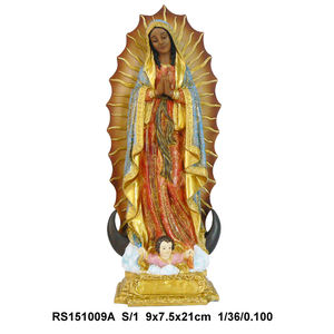 Statue grandeur nature de Notre-Dame de Guadalupe Figurines de saint mexique Vierge Marie Art Sculpture pour jardin extérieur Articles religieux - Product Image 4