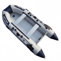 Bateau pneumatique professionnel de 5,0 m (16 pieds), capacité de charge de 1200 kg, bateau de sauvetage commercial pour 10 personnes, AL500