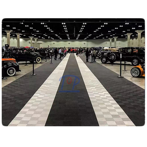 Easy to Assemble and Replace Lightweight PP Grid Floor Mats for Warehouse Storage - Product Image 2