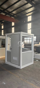 Cabina de seguridad para exteriores más vendida, estacionamiento, sala de seguridad prefabricada - Product Image 3