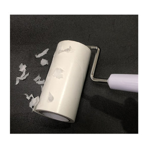 Ruban de nettoyage pour peluches extra collant <span class=keywords><strong>Rouleau</strong></span> adhésif pour peluches de <span class=keywords><strong>chat</strong></span> avec brosses de rechange - Product Image 4