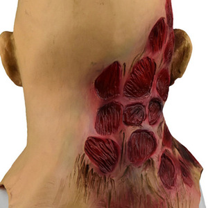 Masque en latex effrayant et astucieux pour Halloween, accessoires de maison hantée, zombie mutant <span class=keywords><strong>d</strong></span>'<span class=keywords><strong>horreur</strong></span>, accessoires de jeu de rôle en salle secrète - Product Image 5