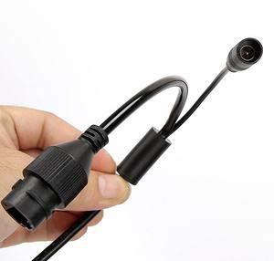 Câble réseau RJ45 + DC 9 broches à âme en cuivre, isolation PVC/PTFE, étanche pour caméra de sécurité, caméra IP, faisceau de câblage audio-vidéo - Product Image 5