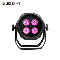 Mini lumière menée imperméable extérieure de pair de 4 yeux Ip65 le pair extérieur mené par Rgbw imperméable d'étape peut s'allumer