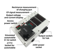 Testeur de chargeur portable TARY Ev pour simulateur de chargeur de véhicule avec prise Type 1