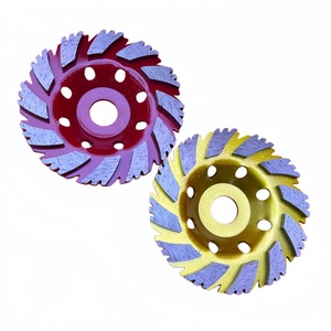 Nouvel arrivage : Meule diamantée durable de 4,5 pouces (115 mm) avec bordure, idéale pour le béton, le granit et les carreaux de sol - Product Image 5
