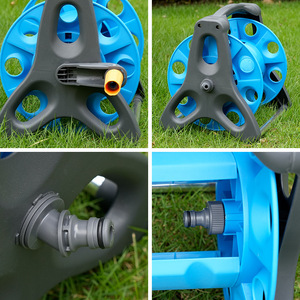 <span class=keywords><strong>Enrouleur</strong></span> de tuyau de 25 m pour l'irrigation des jardins, outil de stockage de tuyau d'eau, fabrication chinoise - Product Image 2