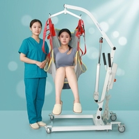 Lève-personne portable pliable pour soins à domicile et hospitaliers, dispositif de transfert à batterie pour adultes handicapés et alités