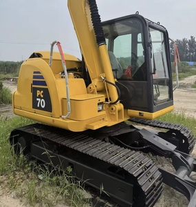 Used Komatsu PC70-8 Mini Excavator Compact Crawler <b>Digger</b> 0-2000 Hours for Farm Construction - Product Image 1