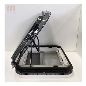 Accessoires de <span class=keywords><strong>caravane</strong></span> 500x500mm RV toits ouvrants Double vitrage acrylique fenêtre de toit lucarne pour camping-car camping-car - Product Image 4