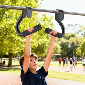 Poignée de fitness multifonctionnelle avec crochet pour tractions, soulevés de terre, entraînement de force, usage en salle de sport à domicile et pour machine à rames - Product Image 4