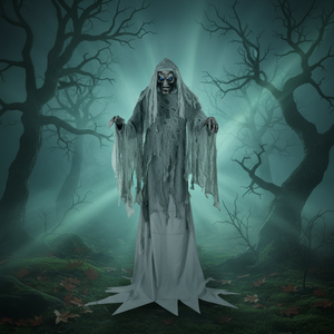 Decoración de Halloween para Casa Embrujada, Bar o Sala de <span class=keywords><strong>Escape</strong></span>, Gran Fantasma Oscilante con Inducción Eléctrica - Product Image 4