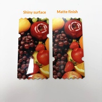 Magnets de réfrigérateur vierges en résine synthétique, style créatif et culturel, à transfert thermique, avec feuilles de film de sublimation