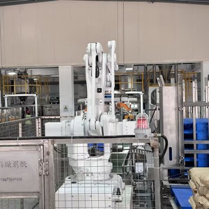 Роботизированный паллетайзер с ПЛК, 380В, 800-200 циклов/час, для упаковки цемента, клапанов, гранул, пластиковых и бумажных мешков весом 15 кг, 25 кг, 50 кг - Product Image 2