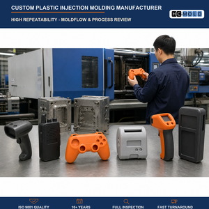 Piezas de Plástico Moldeadas a Medida de Alta Repetibilidad para Carcasas de Dispositivos Portátiles con Análisis de Flujo de Moldeo y Revisión de Procesos - Product Image 6