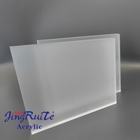 Feuille acrylique transparente givrée durable de qualité supérieure BeiJing Jingruite pour les applications de gravure, de pliage et de découpe