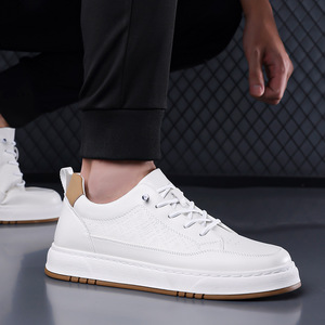 <b>Height</b> <b>Increasing</b> Men's Sneakers Round Toe Microfiber Breathable EVA Midsole Rubber Outsole All Seasons Casual <b>Shoes</b> - Product Image 4