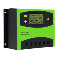 Contrôleur de charge solaire 24V 60A, contrôleur de charge automatique 60 ampères, contrôleur de panneau solaire PWM hors réseau