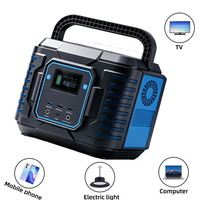 Centrale Électrique Solaire Portable 300W à Vente Directe Usine, 72000mAh, MPPT, Onde Sinusoïdale Pure, Charge Sans Fil, Panneau Solaire, Lampe Torche