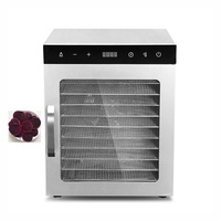 Innovatieve Ontwerp 800W Groente-en Droger Dehydrator Machine Met Voedsel Fabriek