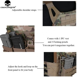 เสื้อกั๊ก Emersongear JPC พร้อมกระเป๋าใส่กระสุน 5.56 Fastmag เสื้อกั๊กสำหรับล่าสัตว์และต่อสู้ เสื้อกั๊กยุทธวิธีแบบใส่แผ่นป้องกัน กระเป๋าใส่แม็กกาซีน เสื้อกั๊กลายพรางหลากหลายแบบ - Product Image 5
