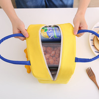 JM Studenten Isolierte Lunchbox-Tasche mit Aluminiumfolie-Innenfutter Hält Essen Warm Modernes Minimalistisches Design BDH-12 Modell Großhandel