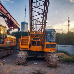 Grúa sobre orugas QUY50 de 50 toneladas, grúa sobre orugas reacondicionada, maquinaria de elevación a precio económico - Product Image 2