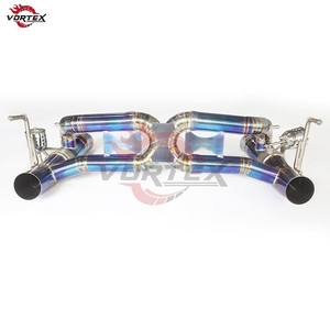 Sistema de Escape Valvetronic Vortex Performance con Válvula Catback para Ferrari 488, Escape de Titanio - Product Image 2