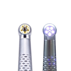 Turbina Dental LED |   Tipo de botón pulsador |   Rotor de Pulverización de Agua Metálico - Product Image 5