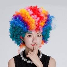 Disco Jumbo Wet parrucca grande per feste 1338735 categoria di prodotto - Product Image 1