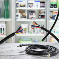 MAY Kabel-2464 Mehradriges PVC-Ummanteltes 300V Blankkupfer-Leiter Flachkabel für Haushaltsgeräte-Verkabelung