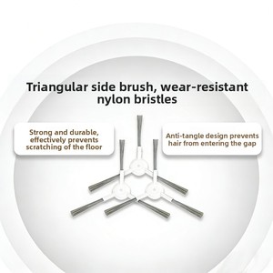 Kit de Repuesto de Accesorios para Aspiradora Robot Xiaomi <span class=keywords><strong>X10</strong></span>+/X20+/X20 <span class=keywords><strong>Plus</strong></span>, Piezas de Repuesto, Cepillo Lateral Principal, Bolsa para Polvo, Filtro HEPA, Paño de Limpieza - Product Image 3