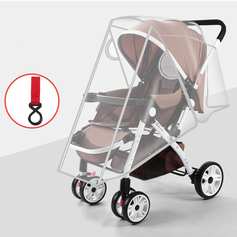 Grande porte à double fermeture éclair latérale