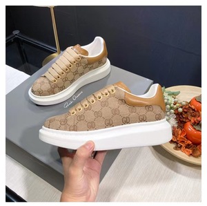 Printemps et été nouvelles chaussures pour hommes Hugh <span class=keywords><strong>sandales</strong></span> fond épais rehaussant planche baskets à lacets sport confortable respirant - Product Image 3