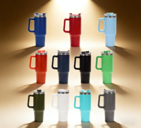 Bouteille isotherme à double paroi en acier inoxydable écologique de 1000 ml, design sportif, impression personnalisée du logo, vente chaude
