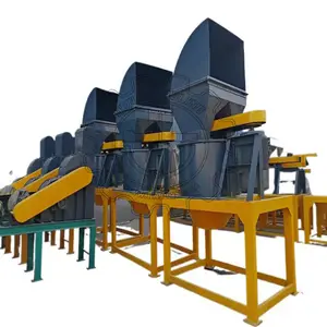 Duck manure livestock manure crusher raw material grinder for fertilizer granulator plant