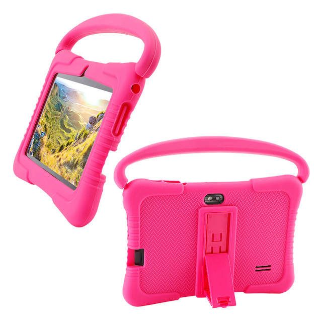 Cheapest 7 Inch Kids Children Android Tablet 1GB/2GB/16GB/32GB 1024*600 Rugged Tablet PC Educational Android 10 WiFi Tablet
