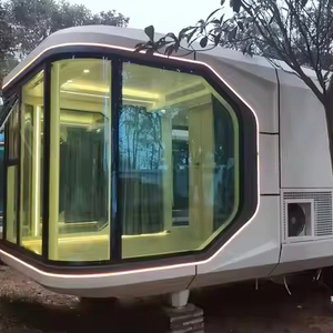 Cápsulas de cúpula de acero prefabricadas Volferda, espacio modular para hoteles, aplicación al aire libre - Product Image 1