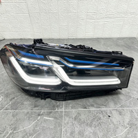 Ojos de Ángel Intercambiables Azules, Amarillos y Blancos 2021-2023 para BMW Serie 5 M5 525i 530i 535i 540i G30, Faros Delanteros, Piezas G30