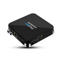 Receptor de TV Satelital Ott 4K Android y DVB S2, Smart TV Box Android