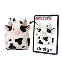 Usine doux dessin animé en peluche sac à dos Kawaii Anime poupée sac à bandoulière en peluche pour enfants jouet en peluche personnalisé