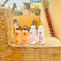 Arganmidas Travel Size Premium Hair Care Juego de aceite de argán marroquí Travel Hotel Champú y acondicionador